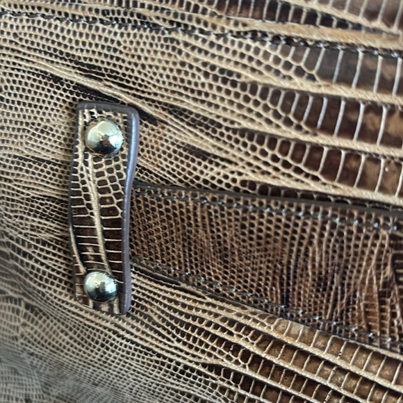 Charles David brown leather clutch purse - Picture 8 of 12